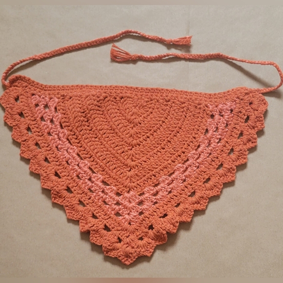 Crochet boho kerchief - Picture 1 of 2